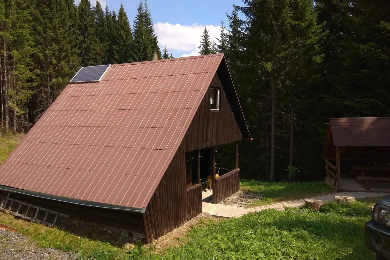 Chata Jaseňovisko – hlavný pohľad